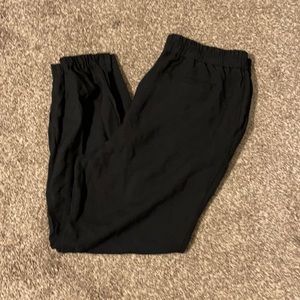 A New Day black linen trousers